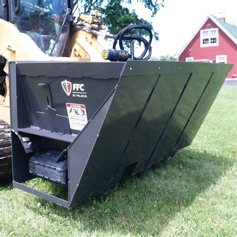 side discharge skid steer bucket|skid steer bucket side cutters.